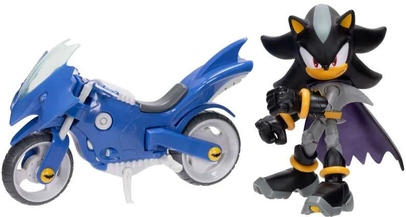 Jakks Pacific Sonic The Hedgehog Shadow with Batcycle figure 12cm