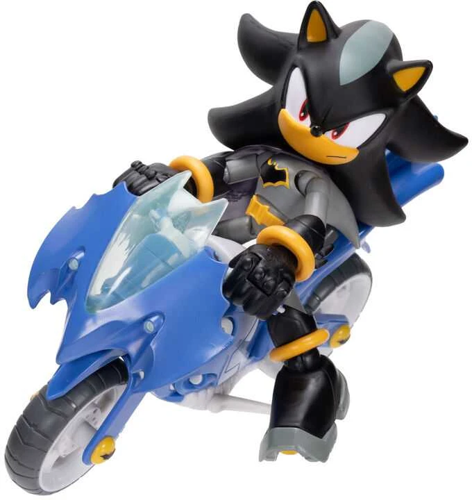Jakks Pacific Sonic The Hedgehog Shadow with Batcycle figure 12cm