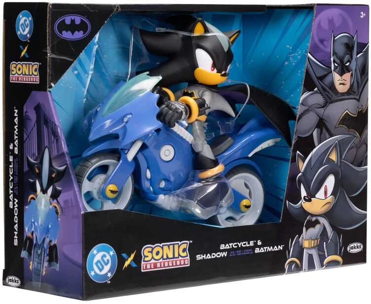 Jakks Pacific Sonic The Hedgehog Shadow with Batcycle figure 12cm