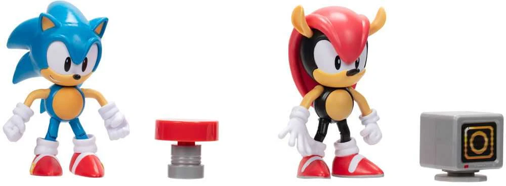Jakks Pacific Sonic The Hedgehog Sonic & Mighty Sonic set figures 10cm