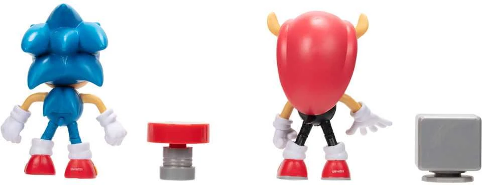 Jakks Pacific Sonic The Hedgehog Sonic & Mighty Sonic set figures 10cm