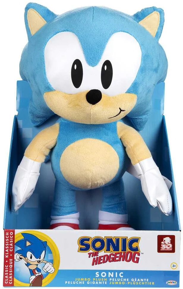 Qoltec Jakks Pacific Sega Sonic Jumbo pliušinis žaislas, 50 cm