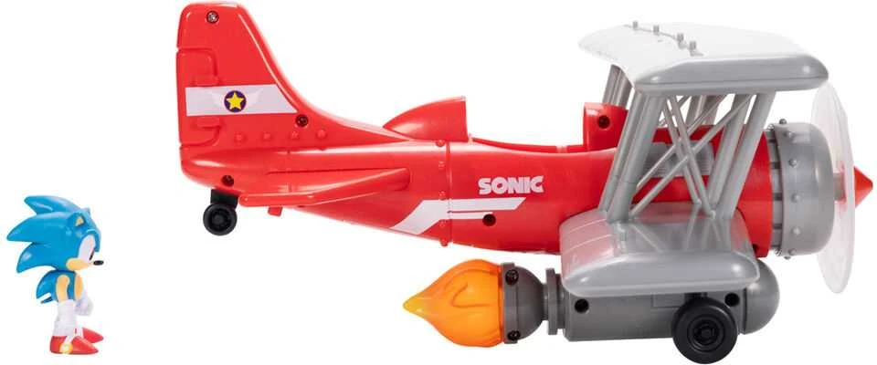 JAKKS SONIC Lėktuvas su figūrėlė „Tornado“