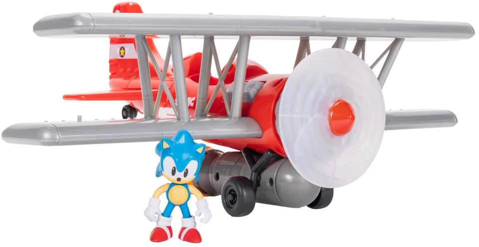 JAKKS SONIC Lėktuvas su figūrėlė „Tornado“