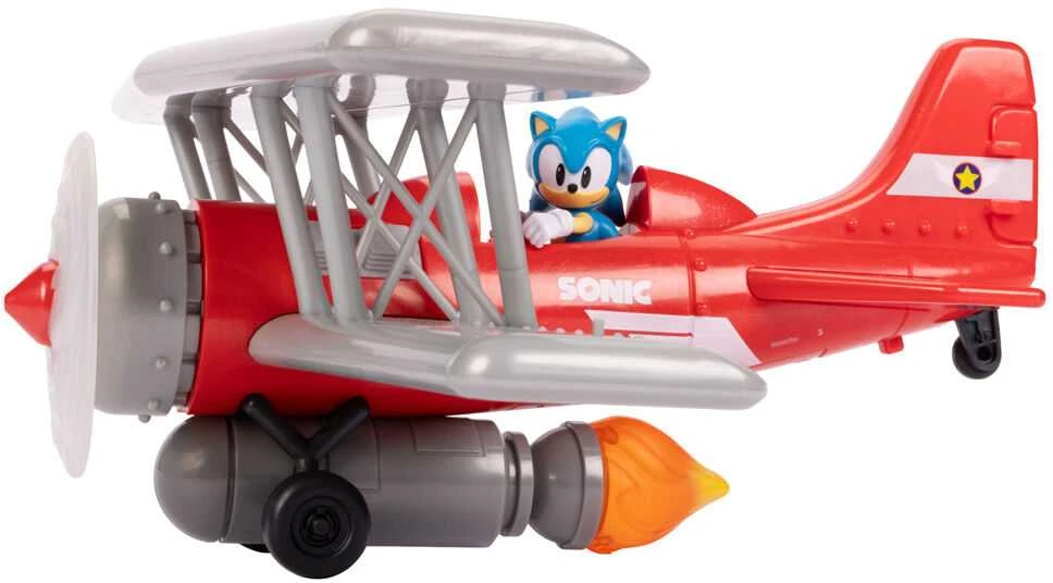JAKKS SONIC Lėktuvas su figūrėlė „Tornado“