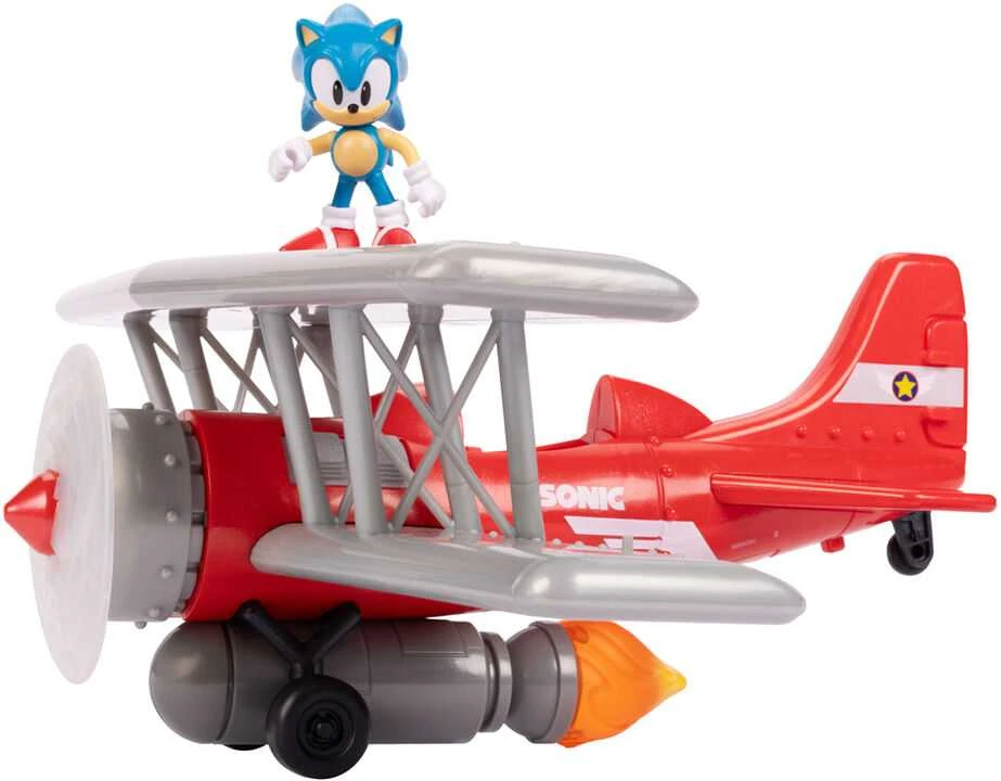 JAKKS SONIC Lėktuvas su figūrėlė „Tornado“
