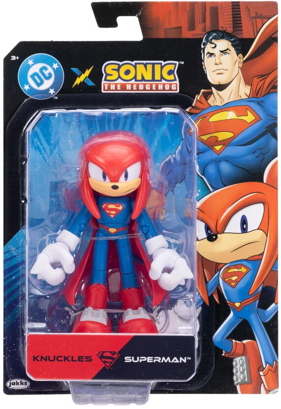 Jakks Pacific Sonic The Hedgehog x Dc Comics Knuckles figure 13cm