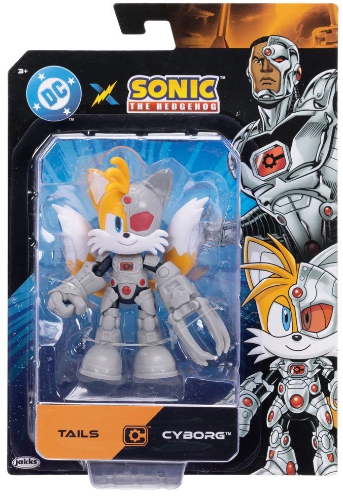 Jakks Pacific Sonic The Hedgehog x Dc Comics Tails figure 13cm