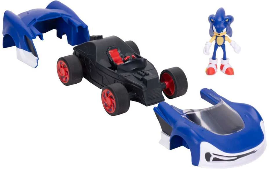 Jakks Pacific Sonic the Hedhehog assorted Vehicle + figure 7cm