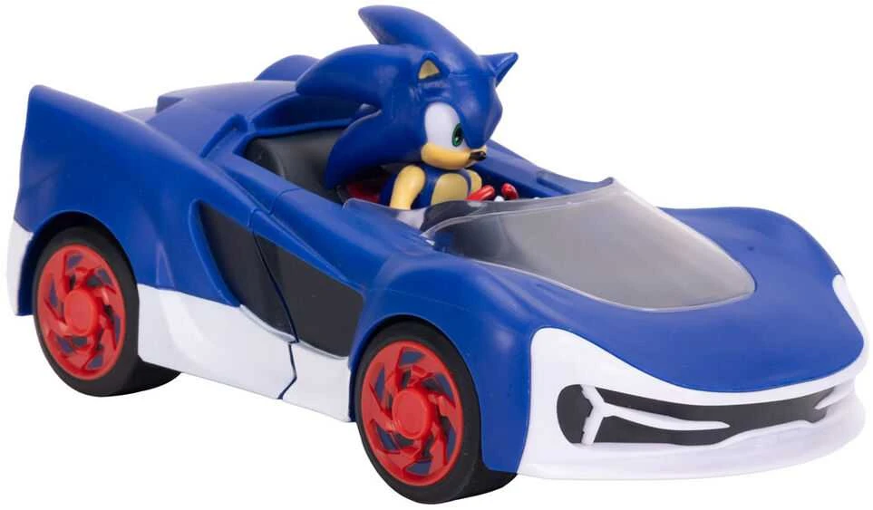Jakks Pacific Sonic the Hedhehog assorted Vehicle + figure 7cm