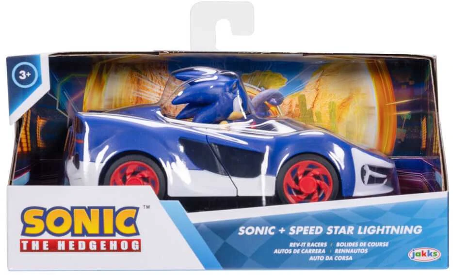 Jakks Pacific Sonic the Hedhehog assorted Vehicle + figure 7cm