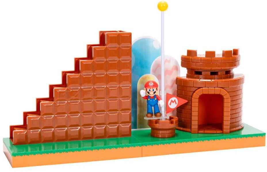 Žaidimų rinkinys Jakks Pacific Super Mario Level End Playset (424354)