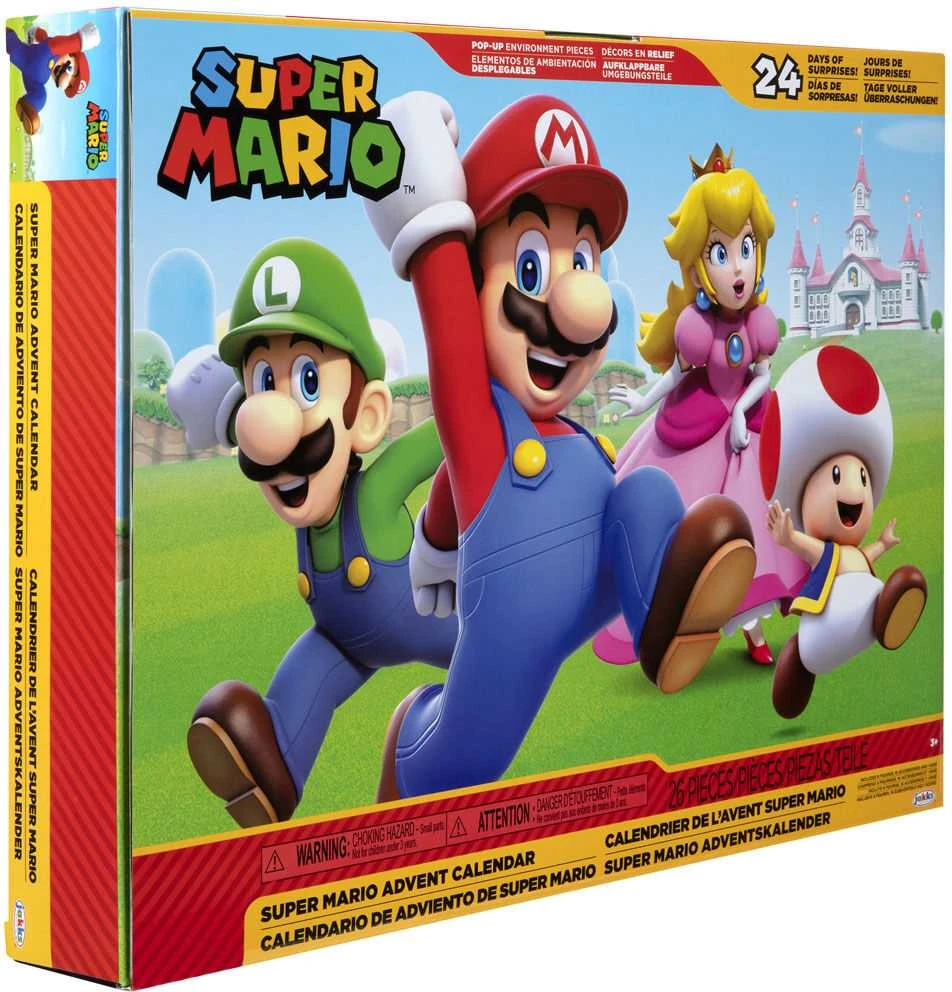 Super Mario advento kalendoriaus pakuotė