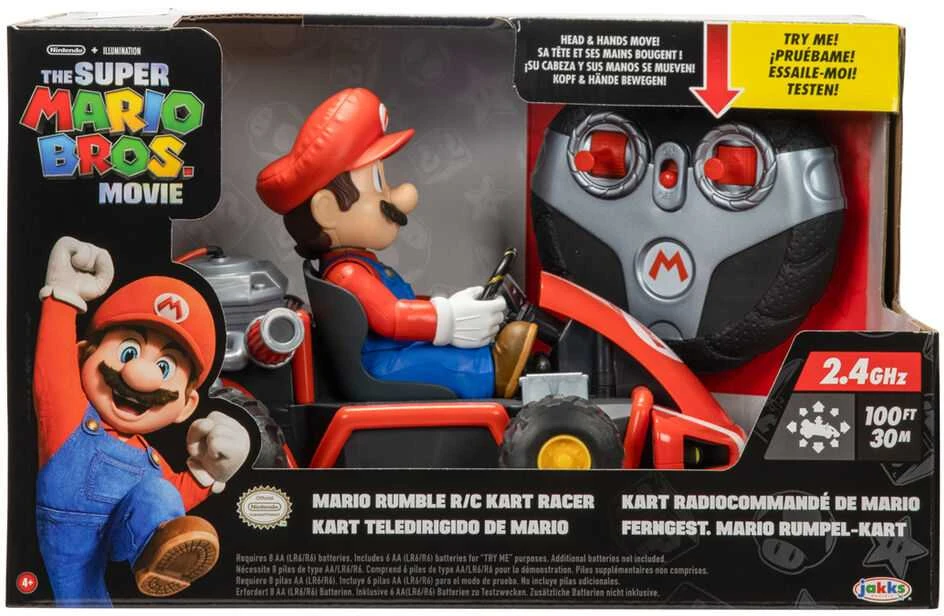 Super Marionintendo „Super Mario Movie“ – „Super Mario Rumble“ nuotolinio valdymo pultas (418224)