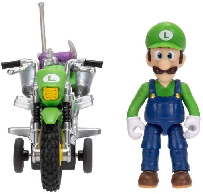 Jakks Pacific Super Mario Bros - Super Mario Galaxy Movie Mario & Luigi assorted figure + vehicle