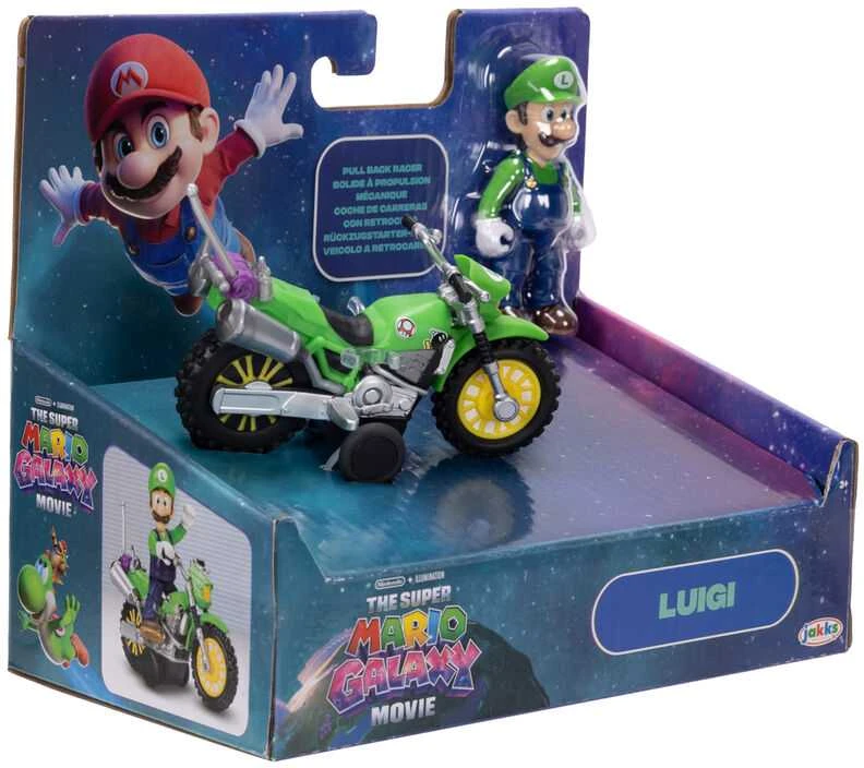 Jakks Pacific Super Mario Bros - Super Mario Galaxy Movie Mario & Luigi assorted figure + vehicle