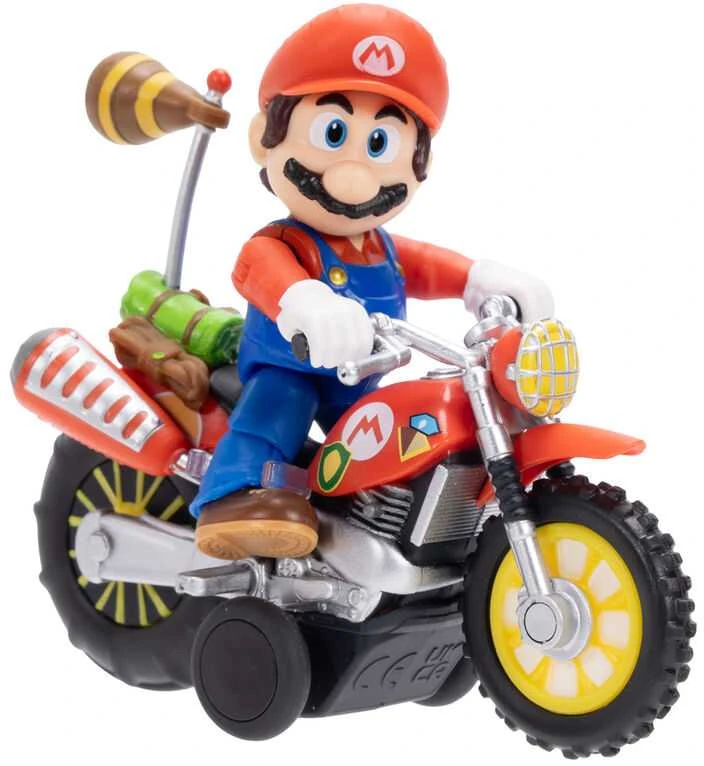 Jakks Pacific Super Mario Bros - Super Mario Galaxy Movie Mario & Luigi assorted figure + vehicle