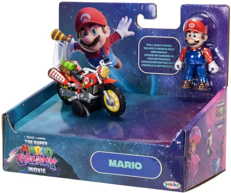 Jakks Pacific Super Mario Bros - Super Mario Galaxy Movie Mario & Luigi assorted figure + vehicle