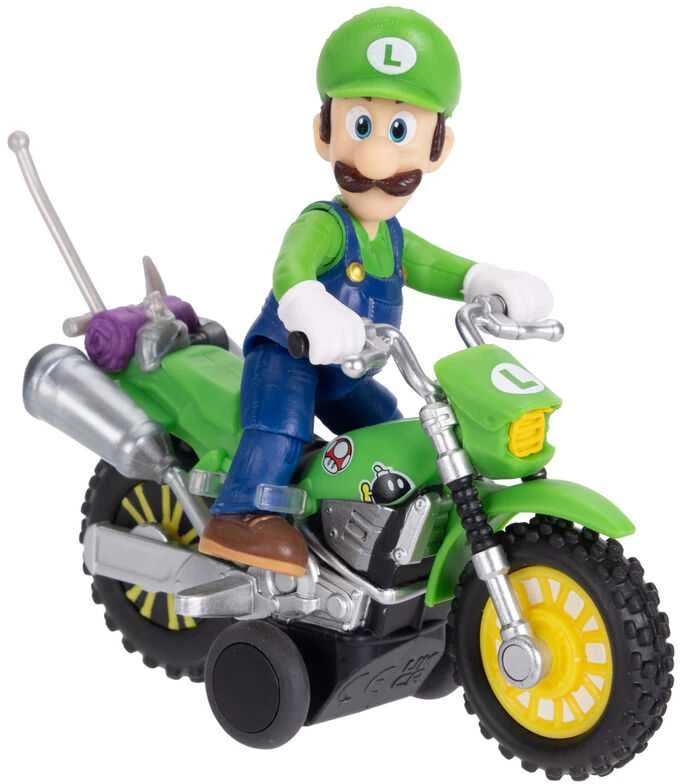 Jakks Pacific Super Mario Bros - Super Mario Galaxy Movie Mario & Luigi assorted figure + vehicle