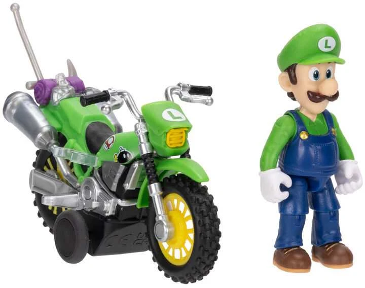 Jakks Pacific Super Mario Bros - Super Mario Galaxy Movie Mario & Luigi assorted figure + vehicle