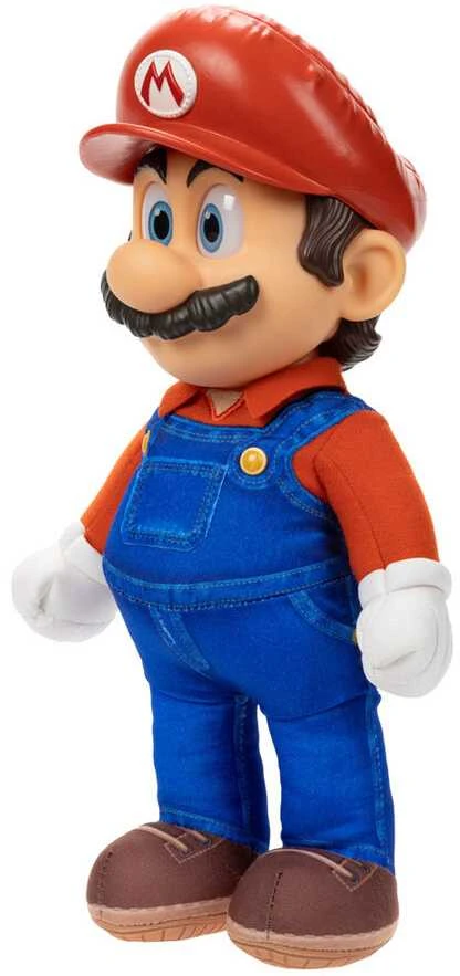 Jakks Pacific „Super Mario Bros. Movie“ pliušinė Mario figūrėlė, 36 cm, 417264, Orbico