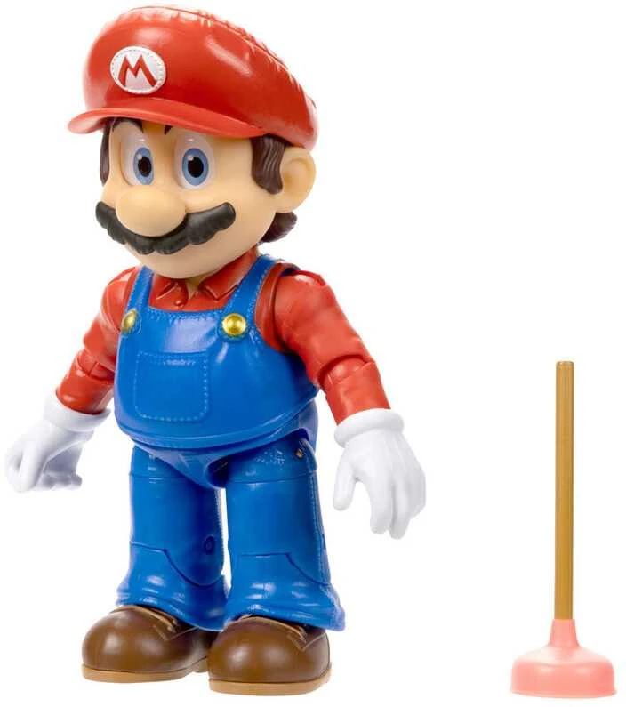 Jakks Pacific Nintendo Super Mario Bros Movie - Mario-figuuri