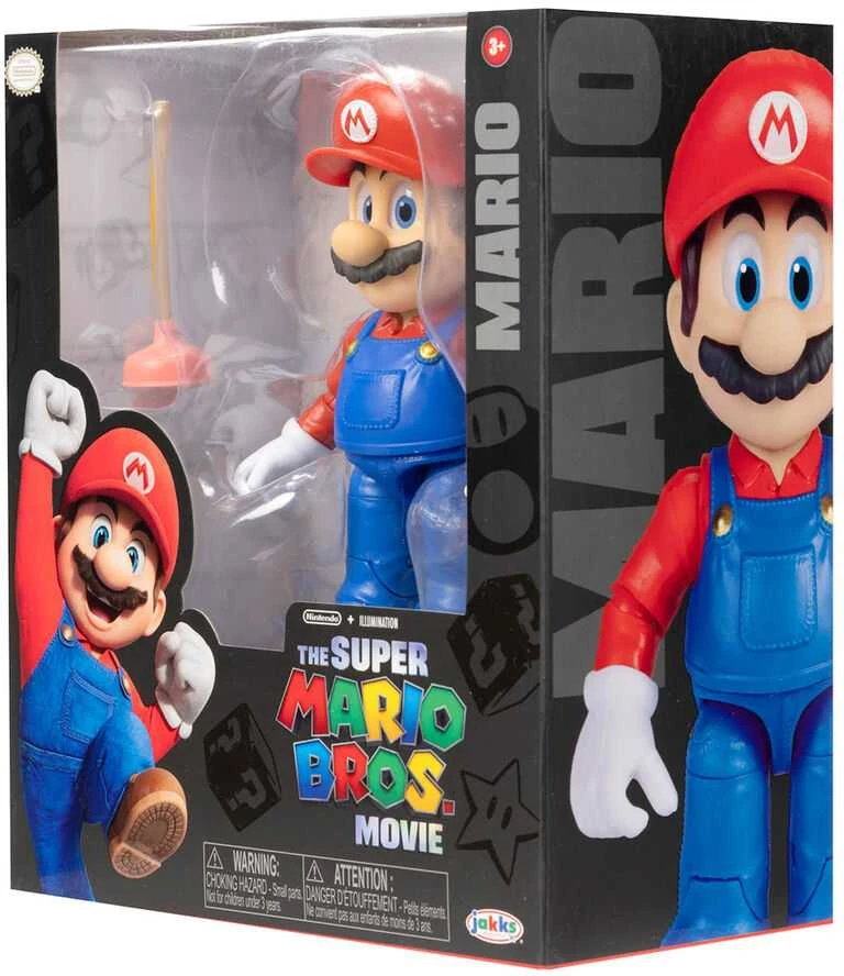 Jakks Pacific Nintendo Super Mario Bros Movie - Mario-figuuri
