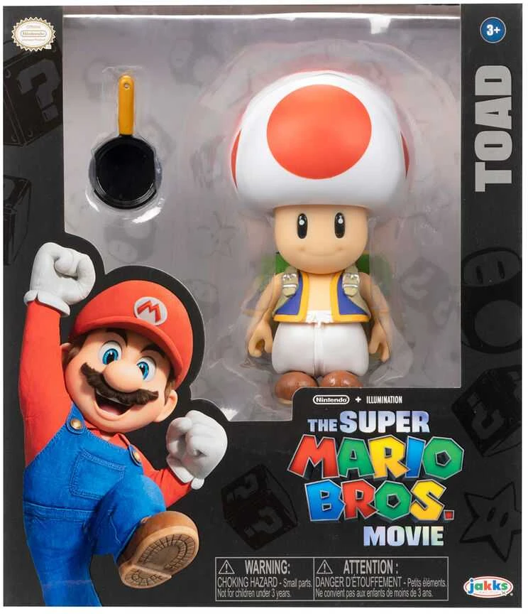 Jakks Pacific Nintendo Super Mario Bros. Filmas – Rupūžės figūrėlė
