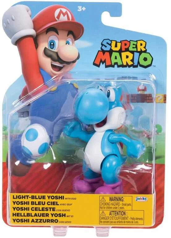 Jakks Pacific Super Mario 4 colių figūrėlė W40, asortimentas.