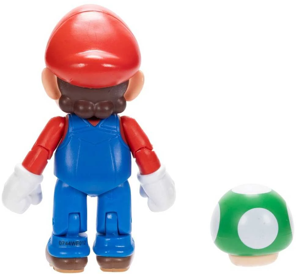 Jakks Pacific Super Mario 4 colių figūrėlė W40, asortimentas.