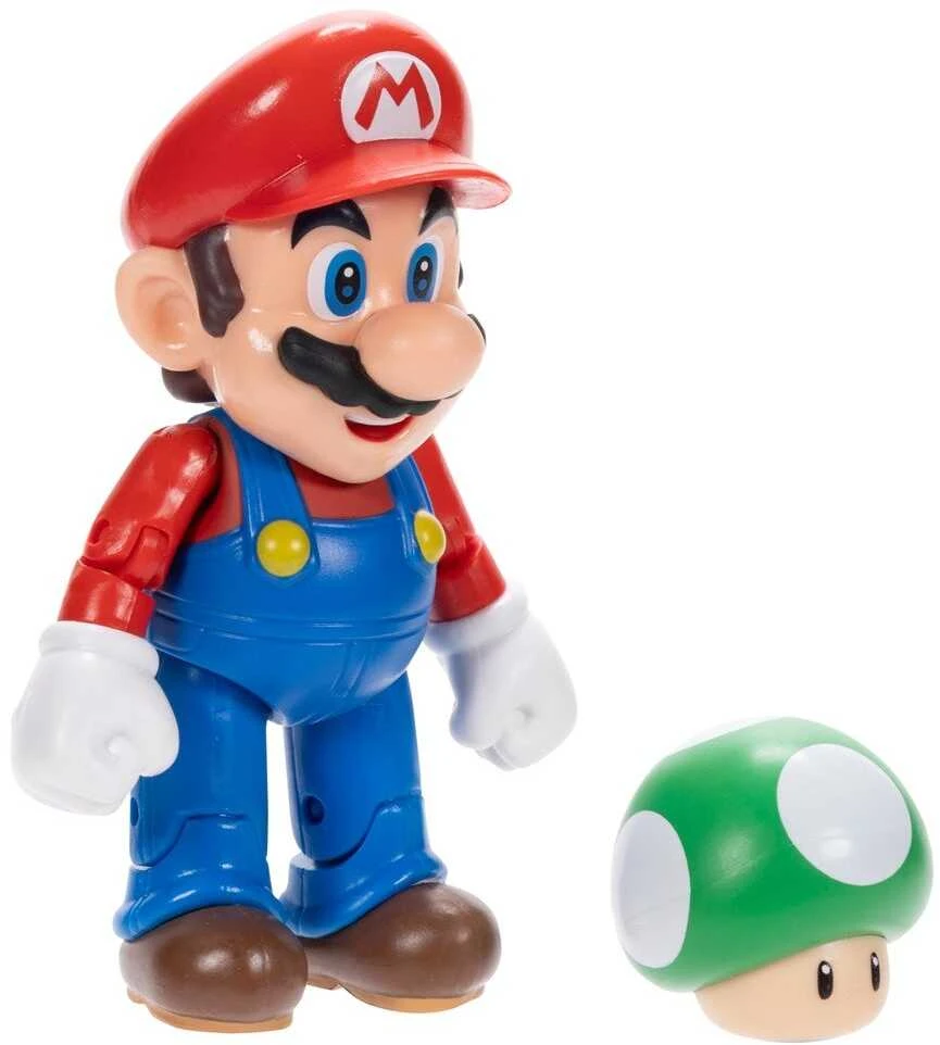 Jakks Pacific Super Mario 4 colių figūrėlė W40, asortimentas.