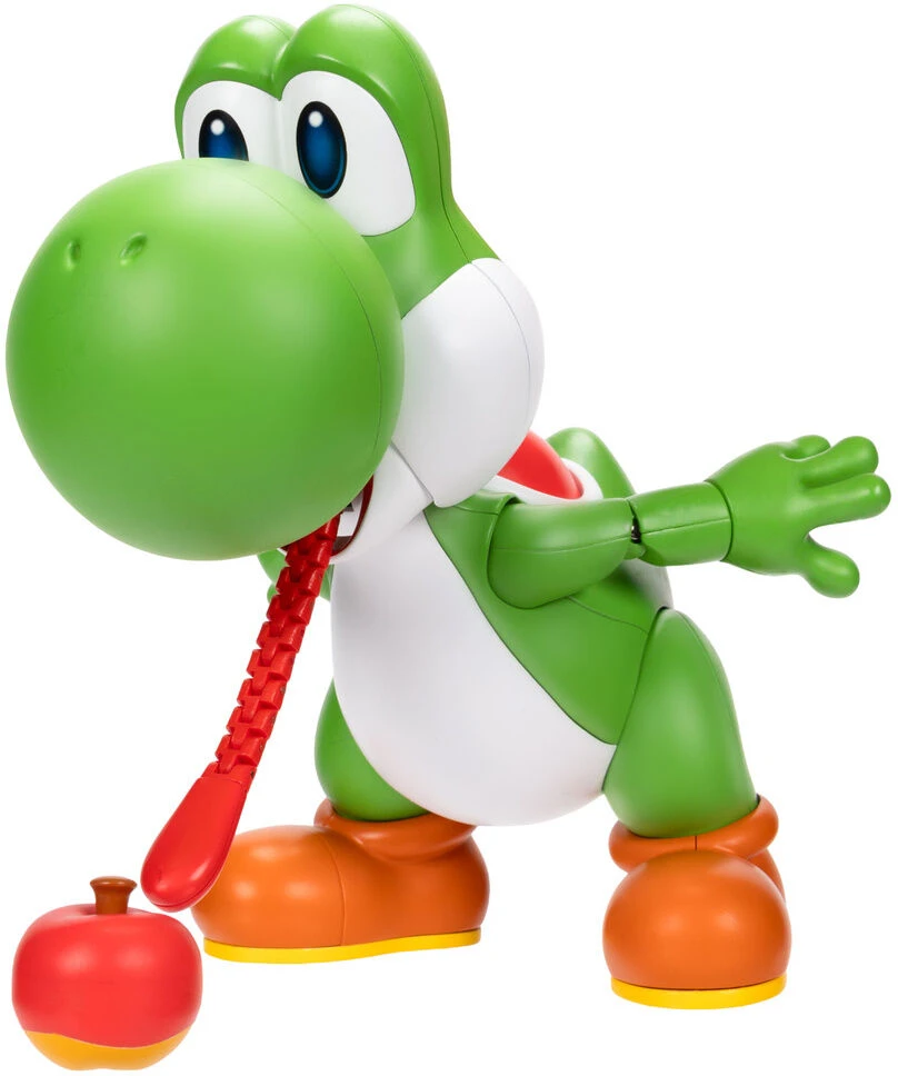 Jakks Pacific Super Mario Bros Yum Yum Yoshi Interactive figure 20cm