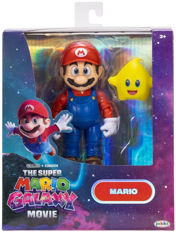 Jakks Pacific Super Mario Galaxy Movie - Figures 12 cm Wave 1 - Mario