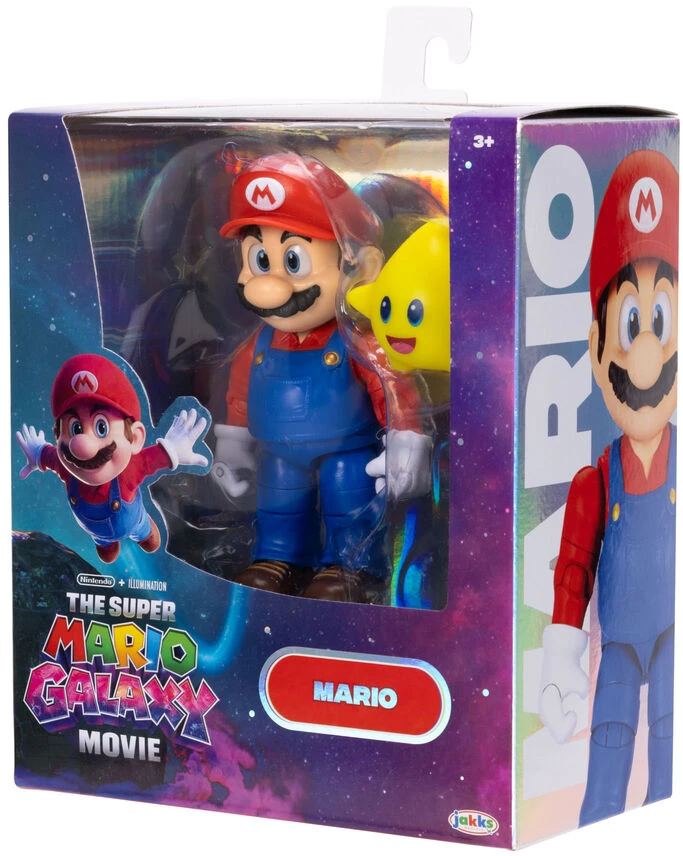 Jakks Pacific Super Mario Galaxy Movie - Figures 12 cm Wave 1 - Mario