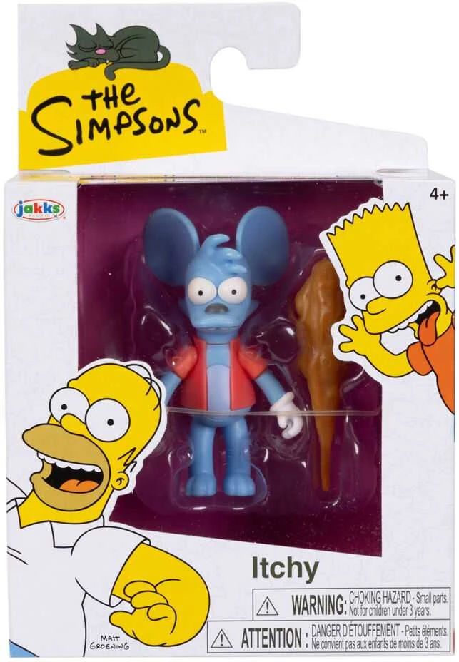 Figūrėlės Jakks Pacific The Simpsons Wave 2, 7 cm (parenkama atsitiktinai)