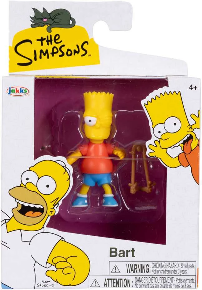 Figūrėlės Jakks Pacific The Simpsons Wave 2, 7 cm (parenkama atsitiktinai)