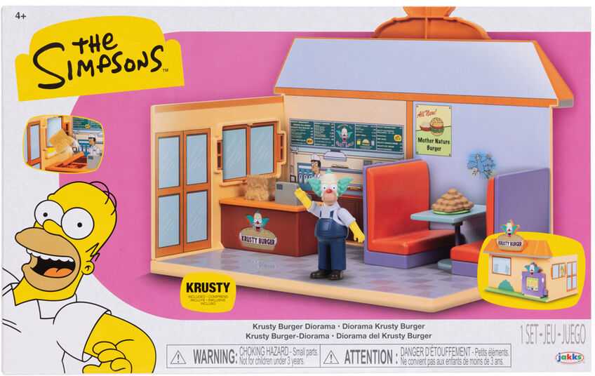 Jakks Pacific The Simpsons Burger Krusty playset
