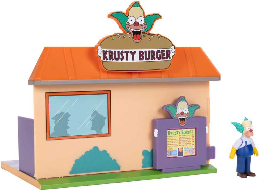 Jakks Pacific The Simpsons Burger Krusty playset