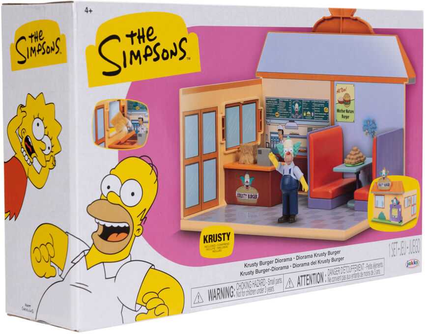 Jakks Pacific The Simpsons Burger Krusty playset