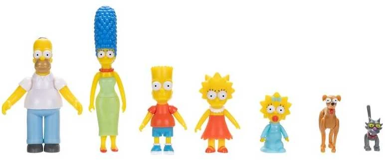 Jakks Pacific The Simpsons Family pack 7 figures 6cm