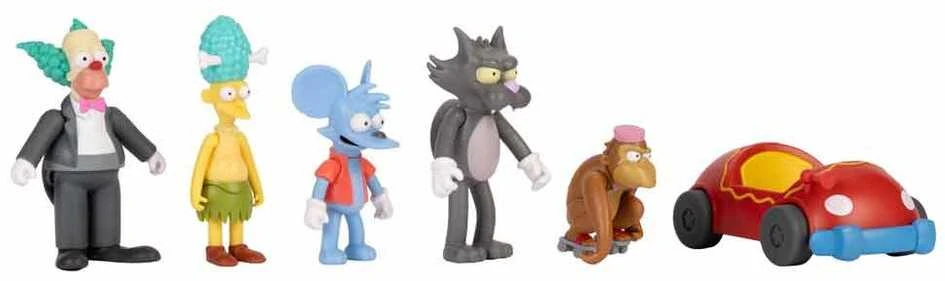 Jakks Pacific The Simpsons pack 6 figures 7cm