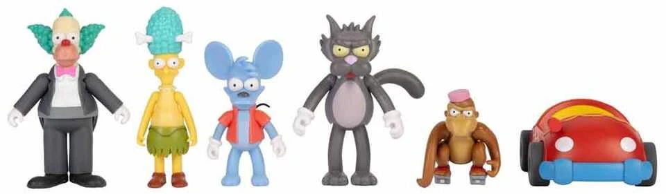 Jakks Pacific The Simpsons pack 6 figures 7cm