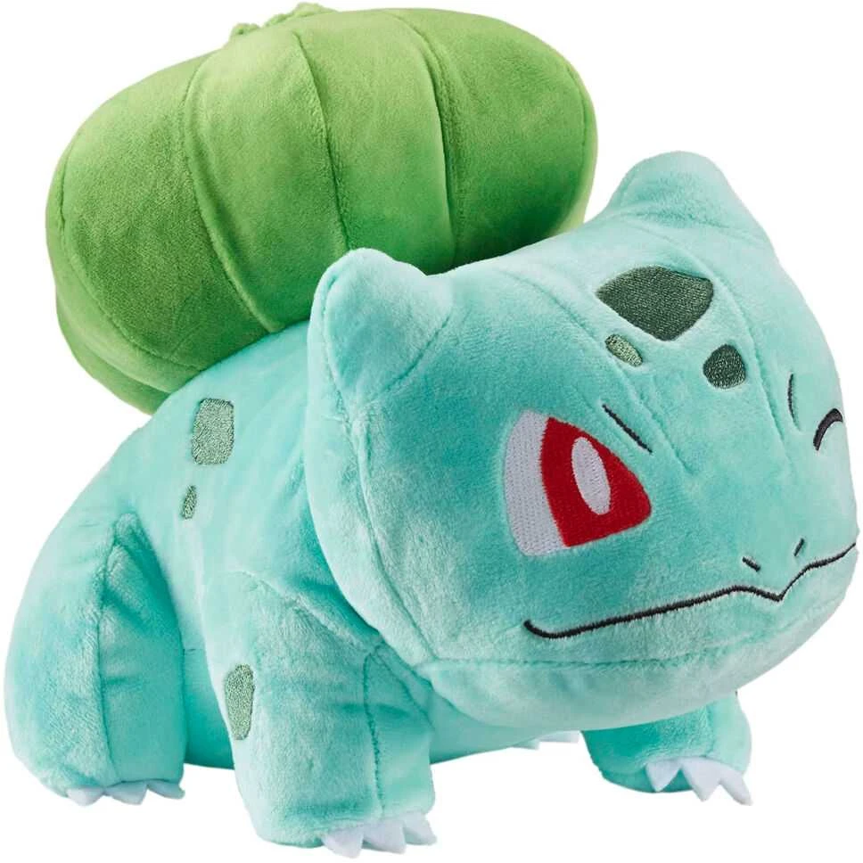 Jazwares Pokemon Bulbasaur plush toy 17cm