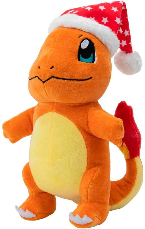 Jazwares Pokemon Christmas Charmander plush toy 20cm