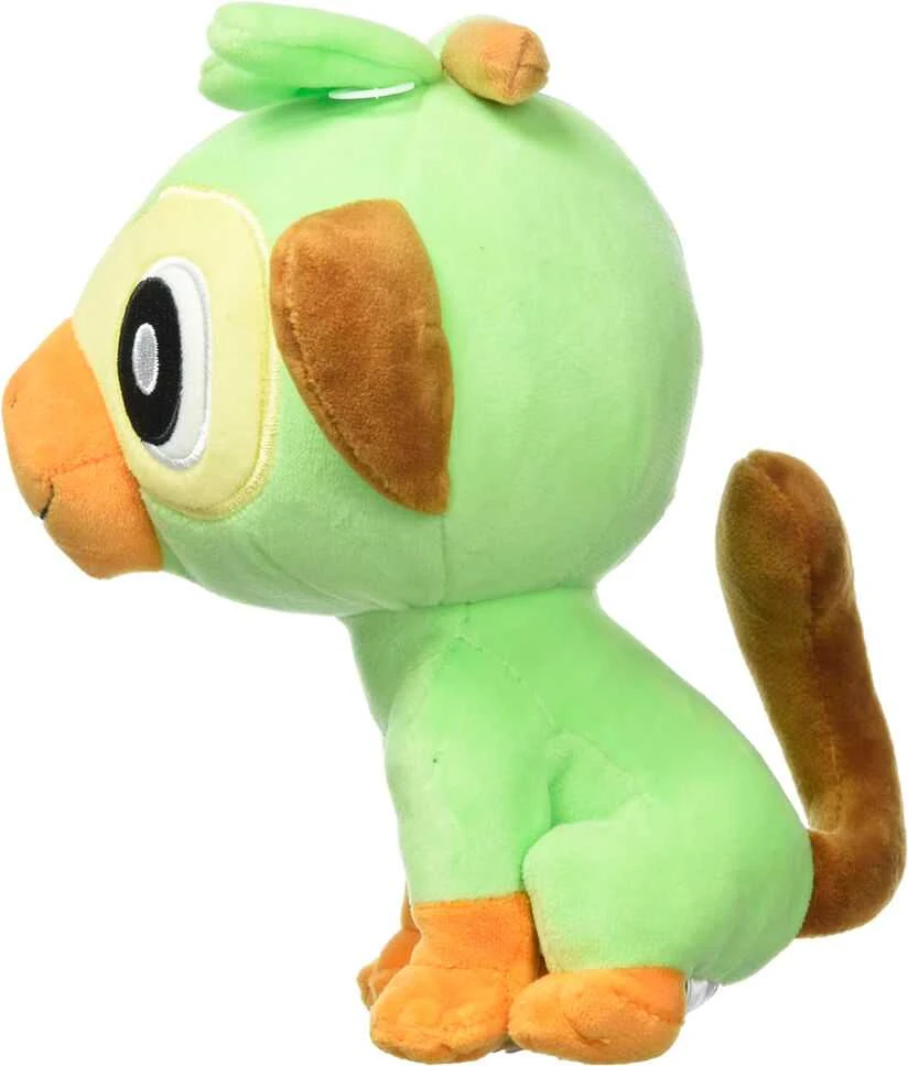 Jazwares Pokemon Grookey plush toy 20cm