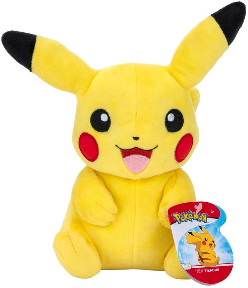 Jazwares Pokemon - Pikachu Smiling Pliušas, 22cm
