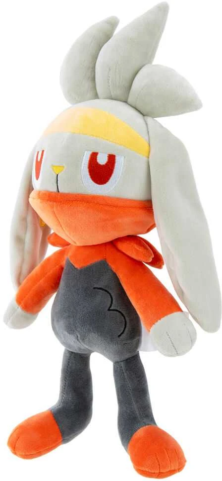 Jazwares Pokemon Raboot plush toy 30cm