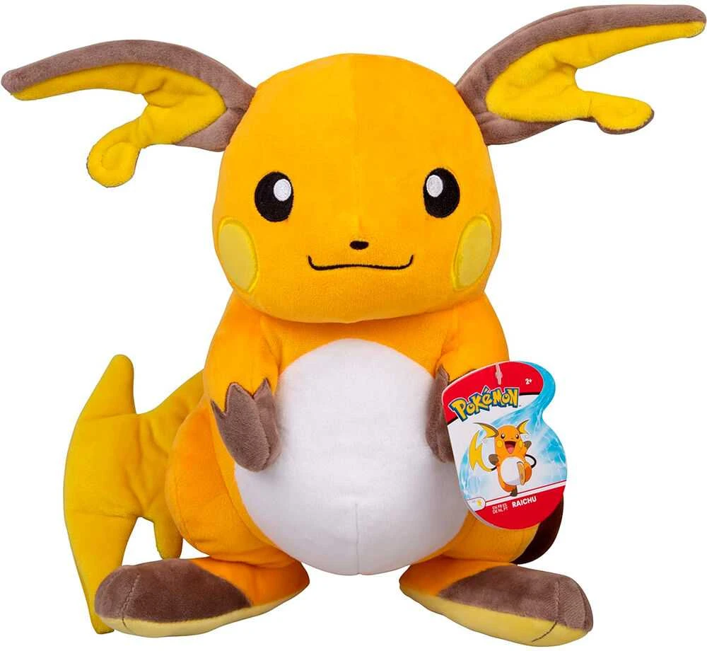 Jazwares Pokemon Raichu plush toy 25cm