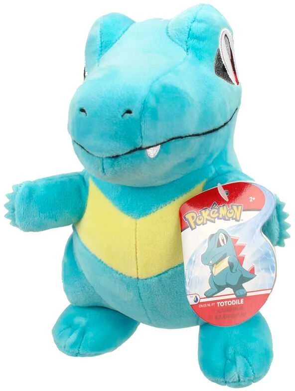 Jazwares Pokémon Totodile Plush (20 cm)