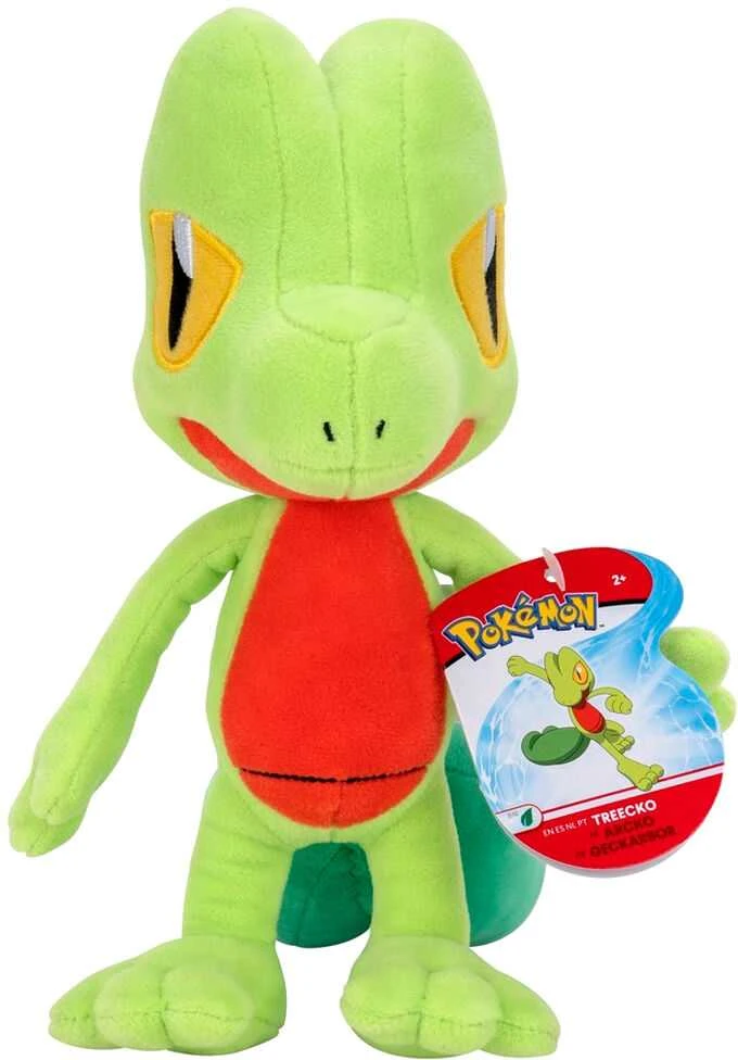 Jazwares Pokémon - pliušinis 20 cm Treecko (PKW3461)